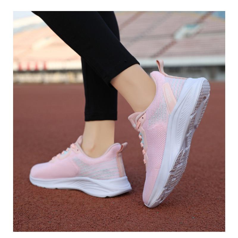 Frühlings- und Herbst-Sportschuhe, Damen Neue Koreanische Version Reiseschuhe Mesh Damen Freizeitschuhe