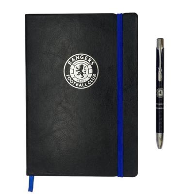 Rangers FC Crest A5 Notebook & Pen