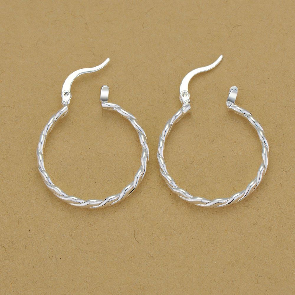 925 Silver Earrings For Women Earring Fashion Jewelry High Quality Exquisite Student Girlfriend Jewelry Gift WE-072Good Product