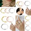 Sterling Silver Rotatable Beaded Finger Ring- The Ultimate Anti-stress Ring For Women