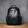 NZPJ Genuine Leather Men Backpack Fashionable Top Layer Cowhide Backpack Large Capacity Computer Bag Suitable For 16 Inch Laptop