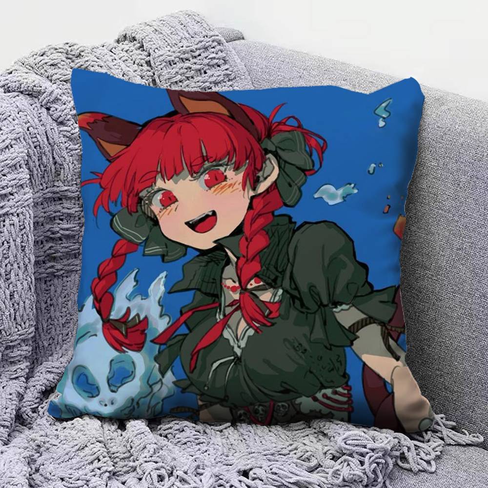 Touhou Project GGame  Pillow Covers Home Sofa Cushion Covers and Aecorative Custom