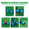 5pcs 1/2" Hose Locking Connector 16mm Drip Irrigation Fittings Locking Barb Straight Connector 4/7mm Hose Fittings Divider