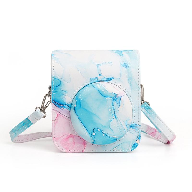 

For Mini12 Artist Catena Camera Bag PU Multifunction Collection Organizer Supplies for Children Adults Male Female