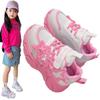 Girls' Sports Shoes Net Surface Breathable Spring and Autumn New Soft Soled Running Shoes for Children Big Daddy Shoes for Girls