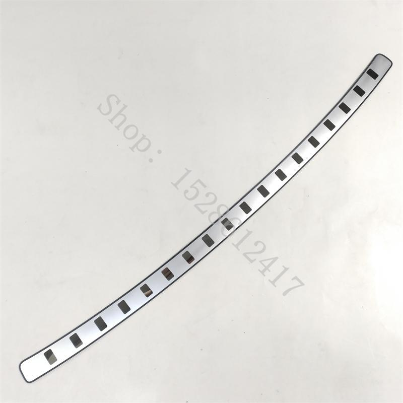 For Mercedes-Benz GLC300L/260 X254 2024 stainless steel Rear Bumper Protector Sill Trunk Tread Plate Trim Car Accessories