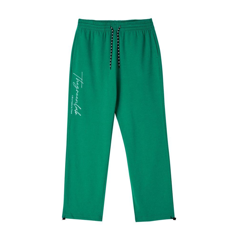 THE GREEN LAB Oversized String Jogger Pants [Green]