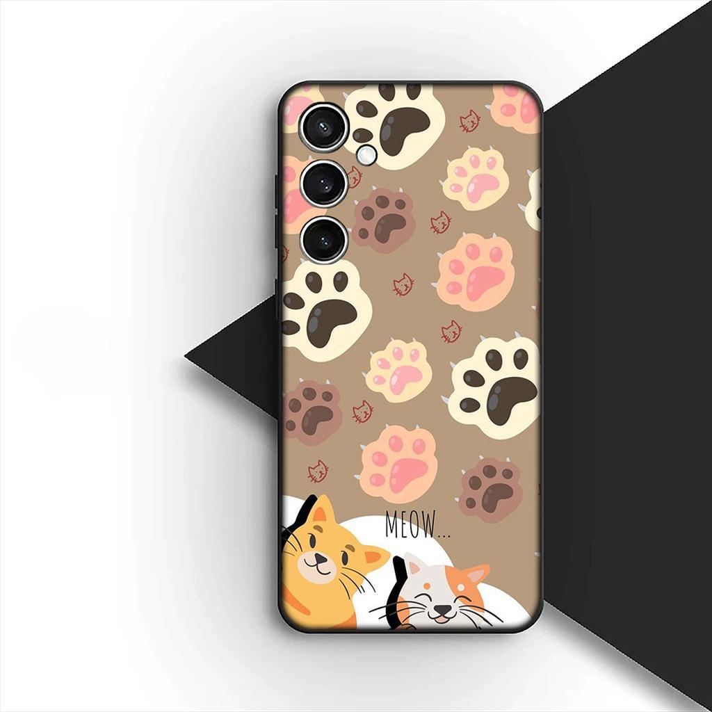 Cat Cute Dog Paw Wallpaper Phone Case for Apple iPhone 17 Pro XS Max Air 6 7 8 Plus 5 + SE 2022 SE2 16E 8+ Protective Cover