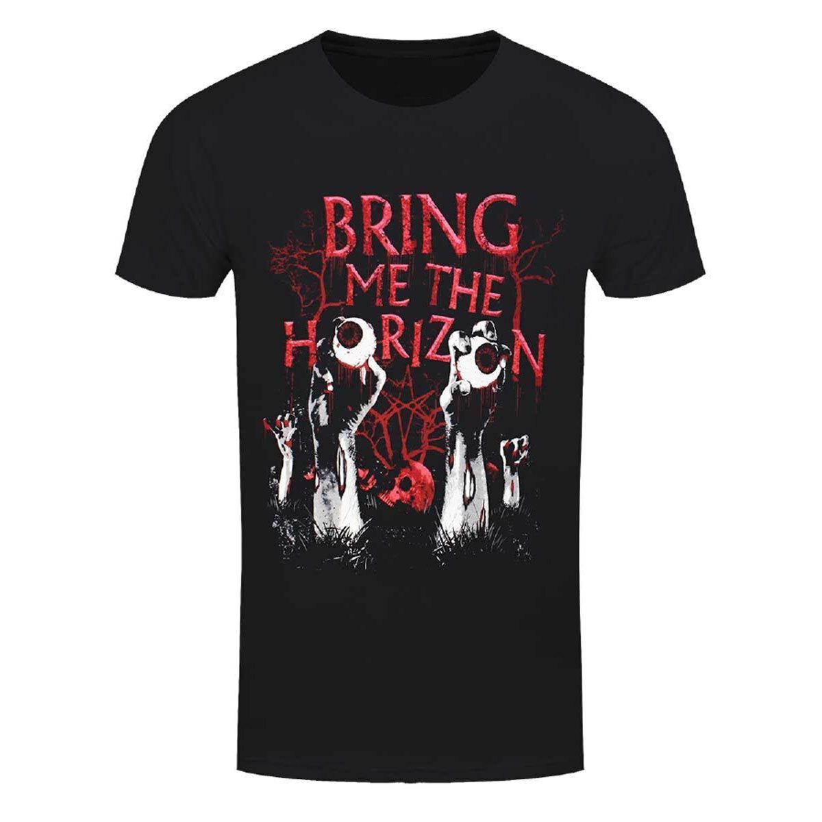 Футболка Bring Me The Horizon BMTH Глаза Кладбища Группа Официальная Новая Черная XL