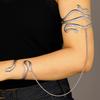 Adjustable European & American Style Snake Design Bracelet & Ring Set for Men & Women