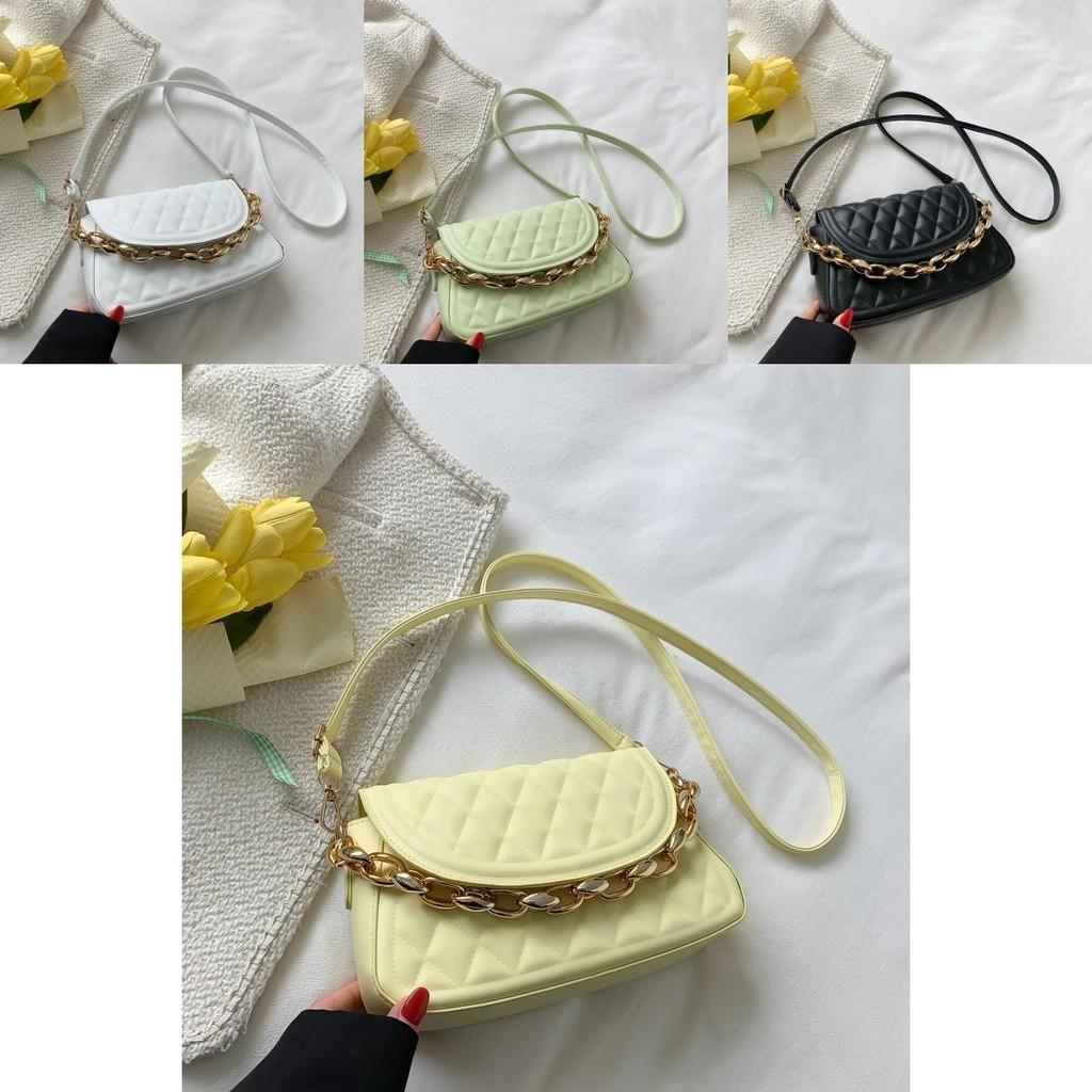 Chic Vintage Small Square Bag 2024 Summer New Trendy Casual Shoulder Bag