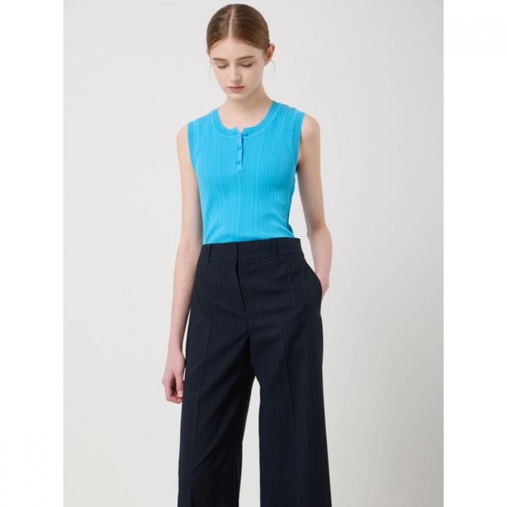 Cc Collect Wool Stripe Wide Pants C251msa203