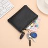 Genuine Leather Change Bag, Men's and Women's Card Bag, Soft Leather Mini Coin Bag, Key Storage Bag, First Layer Cowhide Zipper, Small Wallet.