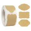Office Organization Sticker Supplies Blank Label Stickers, Self?Adhesive Gift Tag Stickers 250 Labels Per Roll, Assorted Round for Handmade
