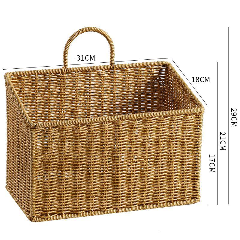 Wall Storage Basket Kitchen Plastic Item Baskets Modern Living Room Decor Design Storage Basket Creative Accessories Baskets