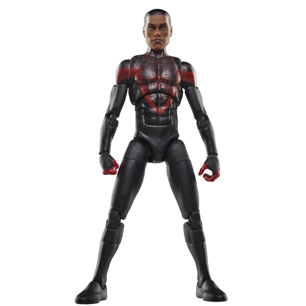 Hasbro MARVEL Legends Series Ultimate Miles comic collectible 15cm action figure comic G1591 Authentic Morales, Spider-Man book-accurate (with