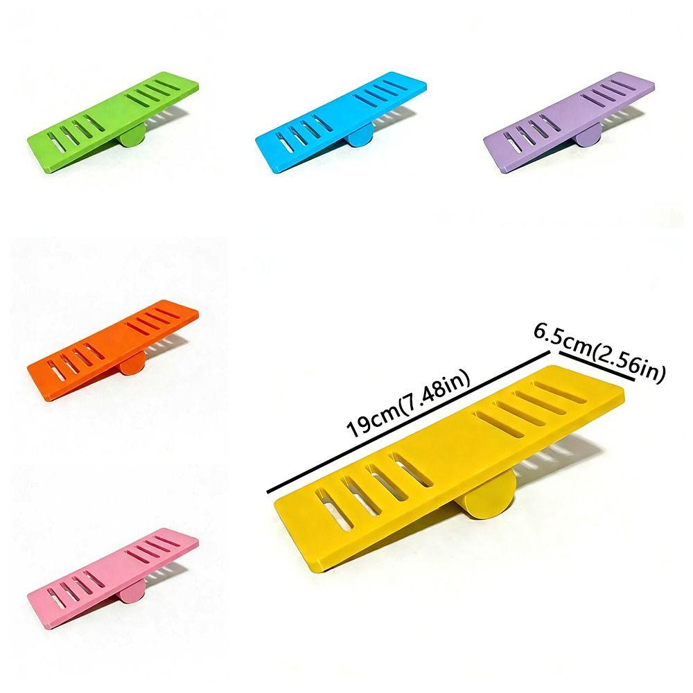 Pet Exercise Plastic Hamster Seesaw Puzzle Colorful Rodents Seesaw Creative Pet Cage Pet Sport Exercise