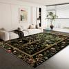 Vintage Printed Mat Suitable for Dining Family Office Luxury Retro Style Soft Comfortable for Living Room, Bedroom, and Kitchen