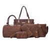 Six-piece Matching Backpack, Handbag, Shoulder Bag, Crossbody Bag