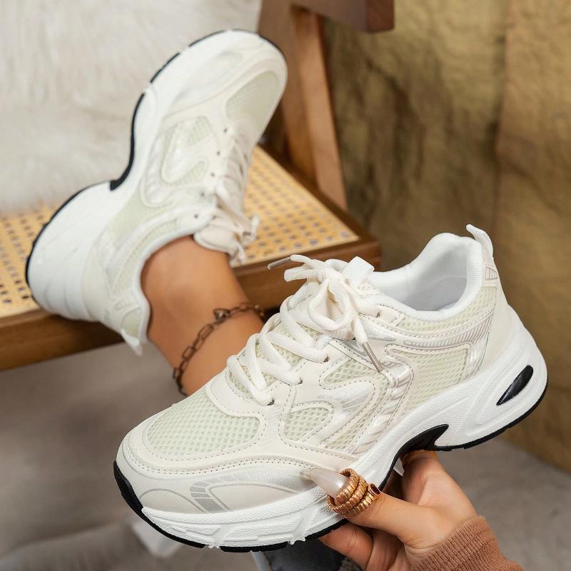 Autumn New Korean Version Couple Dad Shoes for Women, Student Casual Shoes Thick Soled Sports Shoes