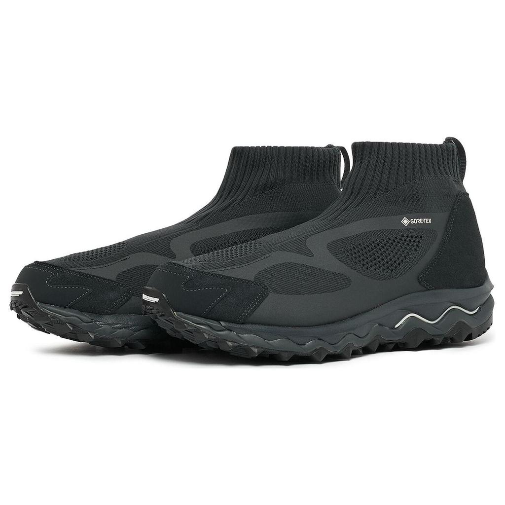 Nonnative x Mizuno Wave Mujin TL Mid GORE-TEX Üçlü Siyah Unisex Spor Ayakkabı D1GG215503