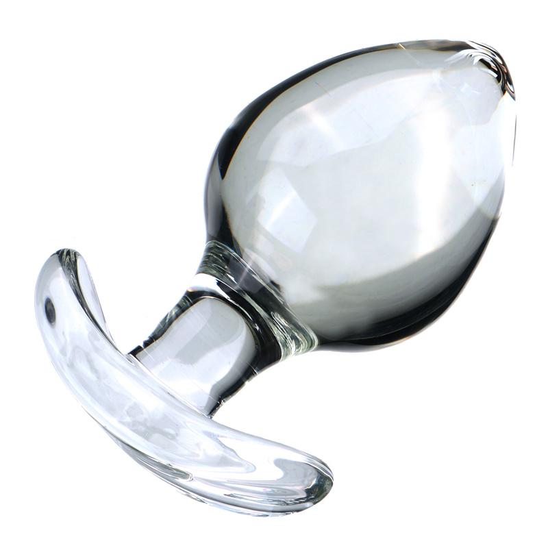 VaHppy Glass Anal Plugs 500g 6.5cm Anal Sex Toys Masturbator Gay Extension Training Lesbian Novelty shape style Adult Products SM BDSM