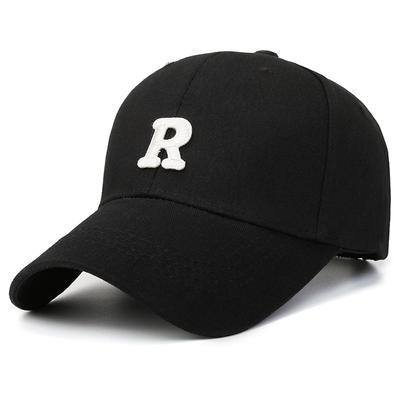 The New Letter R Baseball Cap Is On the Market, Fashionable Men and Women Couples, Trendy Classic Casual