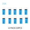 IZTOSS 10PCS 5-30A 14V Small Blade Fuse Automatic Reset Fuse Circuit Breaker Current Overload Protector for Car Truck Boat RV Circuit Breaker 6