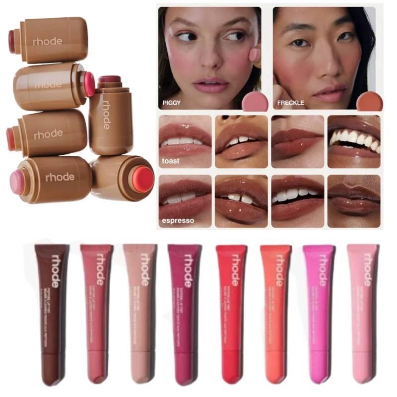 Rhode Skin Tuzlu Bronzlaştırıcı Kurdele Kızıl Dudak Parlatıcısı Tüm Cilt Tipleri İçin Nemlendirici Formül