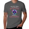 Quilting Grandma Lovers Funny Quilitng Tshirt Outdoor Work Short Sleeve Top