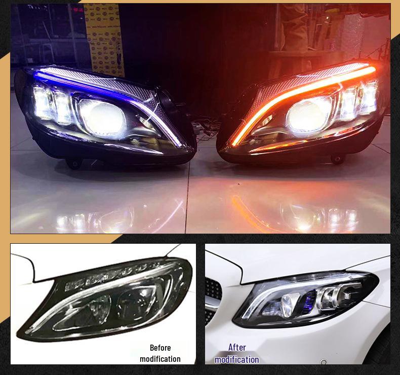 LED Headlight Assembly for 2015-2019 Mercedes-Benz C200-C260