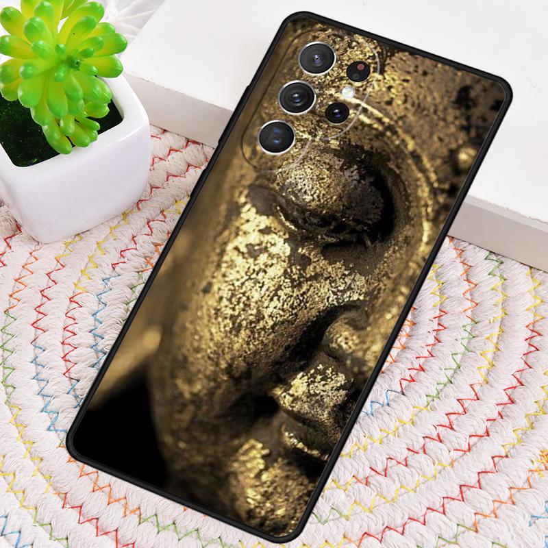 Buddhism Buddha Statue Vintage Gautama Phone Case for Samsung Galaxy Note 10 Pro S26 Ultra S23 S24 FE S25 S21 S22 PLUS Cover