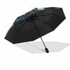 1pc Fantasy Dragon Moon Night Art Print Umbrella with Plastic Handle,Suitable for All Seasons Home Travel Outdoor UmbrellaDD1588