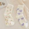 1Pair Thicken Winter Socks Breathable Women's Socks New Warm Socks  Autumn Winter
