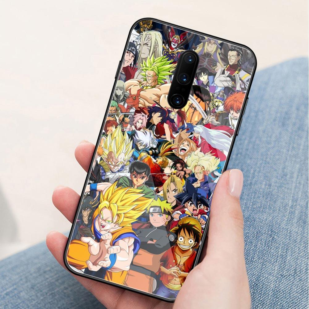 

Чехол в стиле аниме для Oneplus 6t, стеклянная задняя крышка, чехол Oneplus 5t, чехол для Oneplus 1+ 5 6 Oneplus 6 6t 7 pro Oneplus 6t
