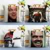 Horror Movies The SShining Pillow Case Antidustmite Pillowcase Invisible Zipper Silky Plush Sofa