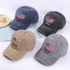Vintage Washed Usa Flag Embroidered Baseball Cap Adjustable Cotton Dad Hat Patriotic Sun Hat For Men Women Casual Outdoor Sports