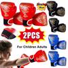 1 Paar Boxhandschuhe für Erwachsene Kinder Professionelle Sanda Muay Thai Kampfhandschuhe Herren Damen Schlagtraining Sandsack Fäustlinge