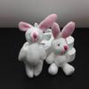 Adorable 7.5cm Mini Rabbit Bunny Plush Toy Doll Perfect For Wedding Souvenirs And Gifts