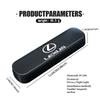 Car Temporary Parking Card Phone Number Card Plate Sticker Auto Accessories For Lexus RX350 IS250 CT200h ES250 ES300h NX300h