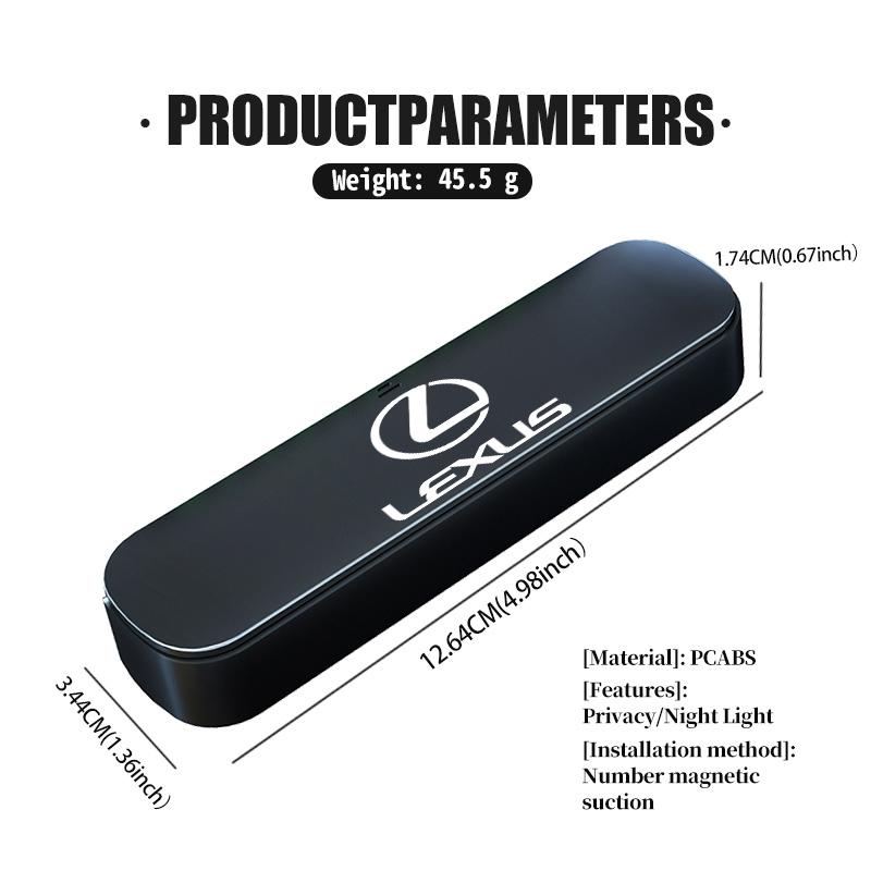 Car Temporary Parking Card Phone Number Card Plate Sticker Auto Accessories For Lexus RX350 IS250 CT200h ES250 ES300h NX300h
