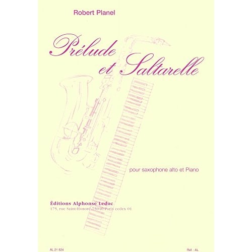 Wittner Planell: Preludes and Saltarello (Saxophone, Piano) Leduc Publishing