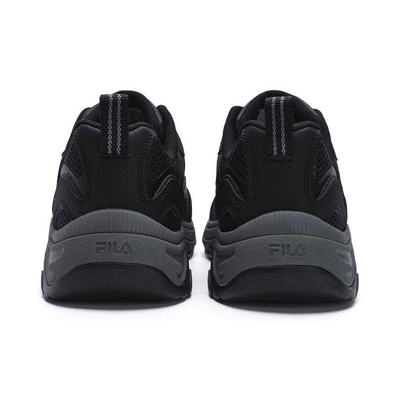 Fila Fluxion Casual Sneakers Fashionable Versatile Trendy Comfortable Men Sneakers Black Gray F12M532115FBC