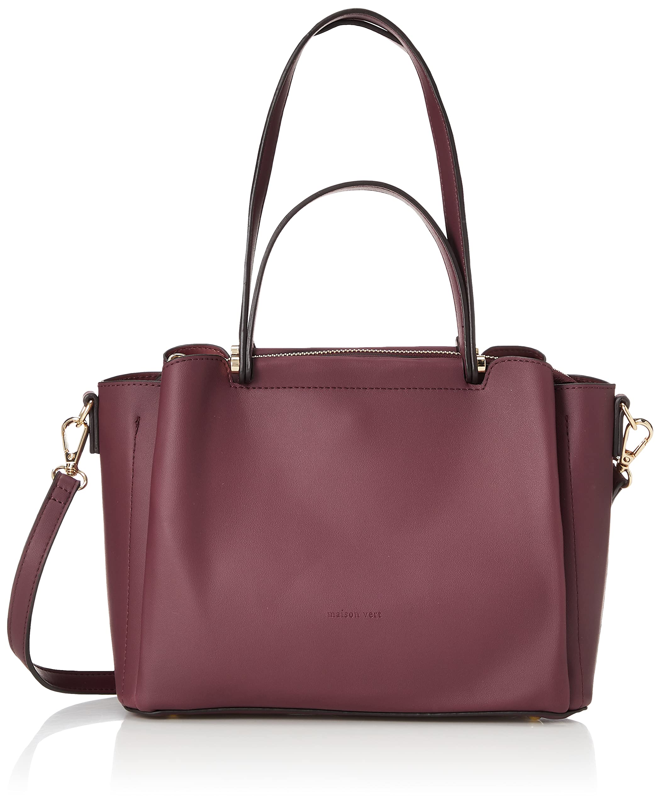 Женская сумка Maison Vert 3-в-1 с множеством отделений, цвет бордовый (58)