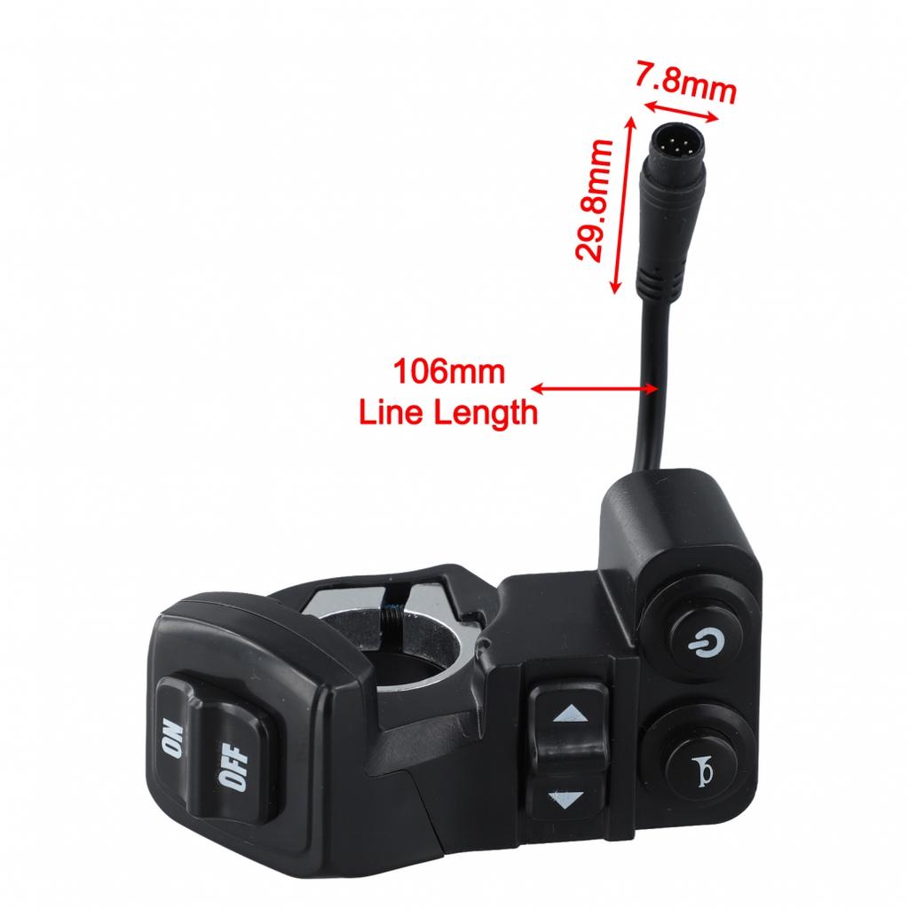 For G2Pro For G2ProDB For G2Max 6 Pin Scooter Control Button Waterproof Design