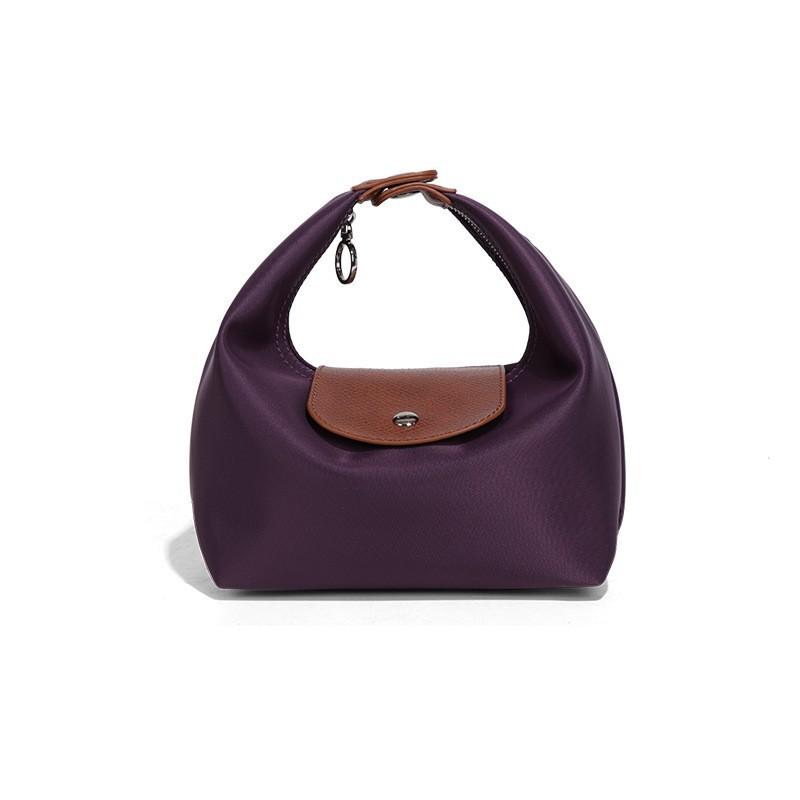 Neue wasserdichte Lunchbox-Tasche aus Polyester, modisch und lässig, handgehaltene Tofu-Tasche, vielseitige Textur, Damen-Tasche mit einfacher Schulter und diagonalem Kreuz