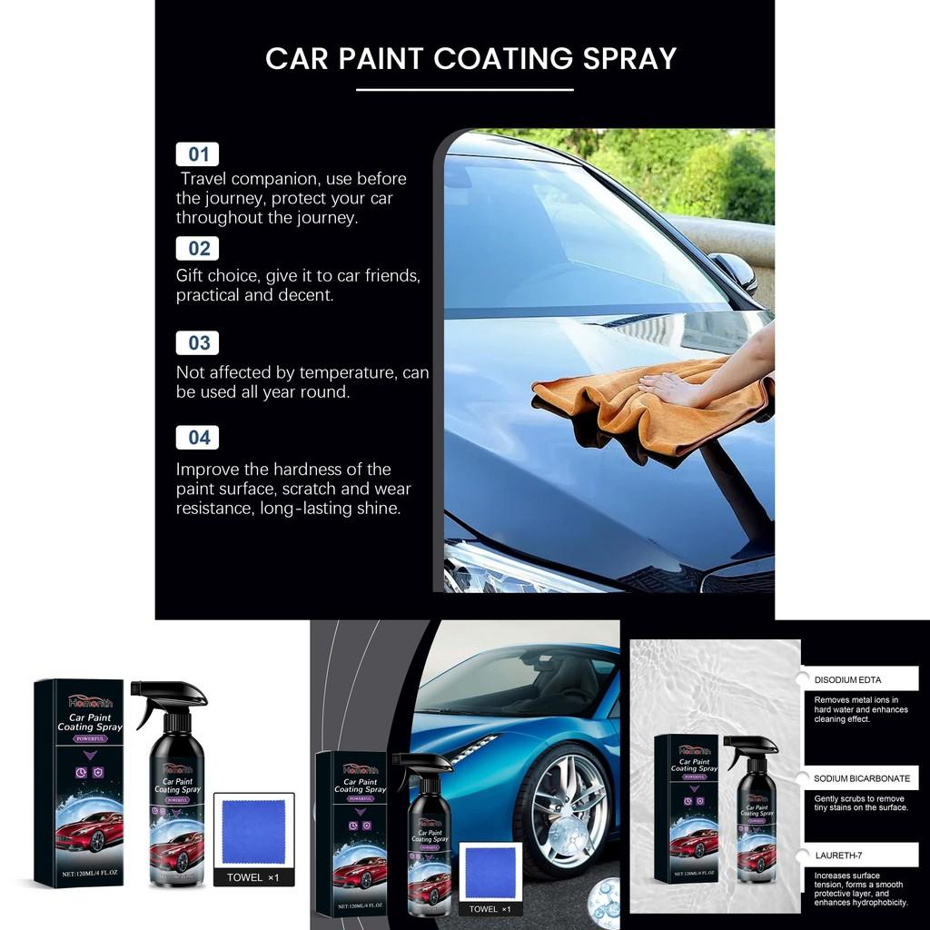 Premium Homonth Multi-functional Car Paint Coating Spray For Ultimate Protection And Maintenance