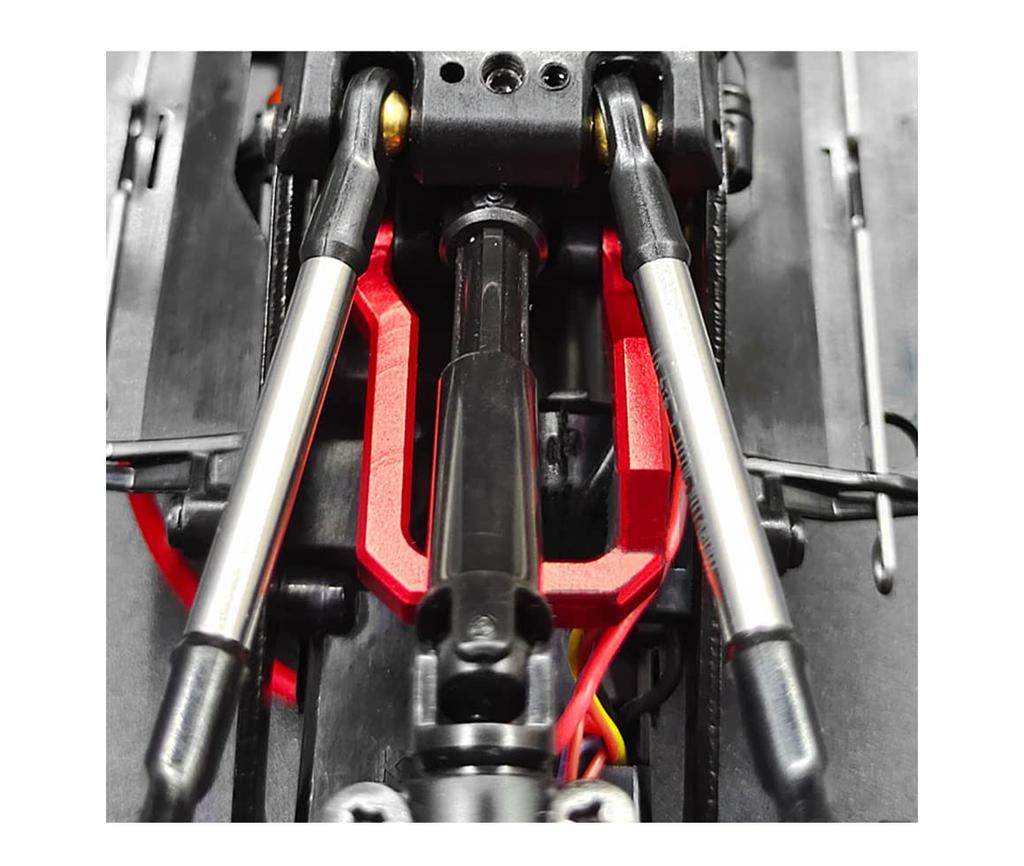 SHEAWA Turnbuckle Tie Rod Push Rod Steering Rod for Kyosho MINI-Z 4X4 Jimny, Modified Parts, Metal Accessories (Red)