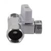 Superior Sealing Angle T Adapter Tee Stop Valve Zinc Alloy Valve Versatile Usage