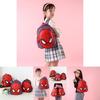 3d Spider-man Children's Backpack For Boys And Girls Stylish Nylon School Bag